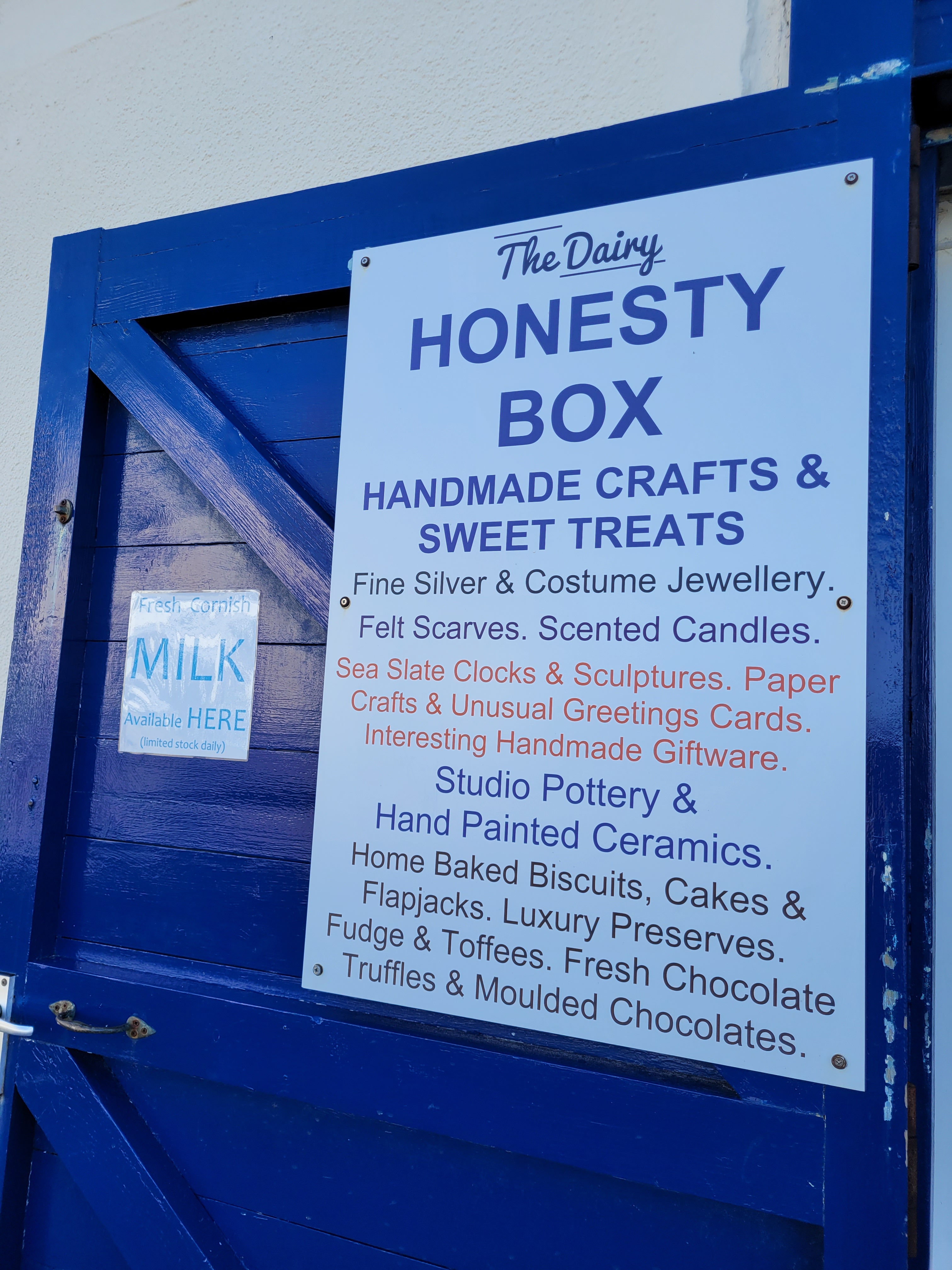 Honesty box St, Mary's